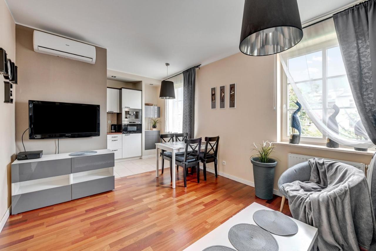 Appartamento Apartament Pod Trzema Niebieskimi Kaczorami Danzica Esterno foto
